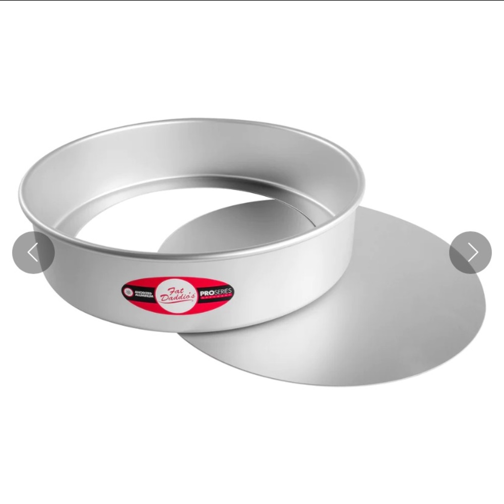 Fat Daddio’s Aluminum Cheesecake Pan, 12 inches Round
